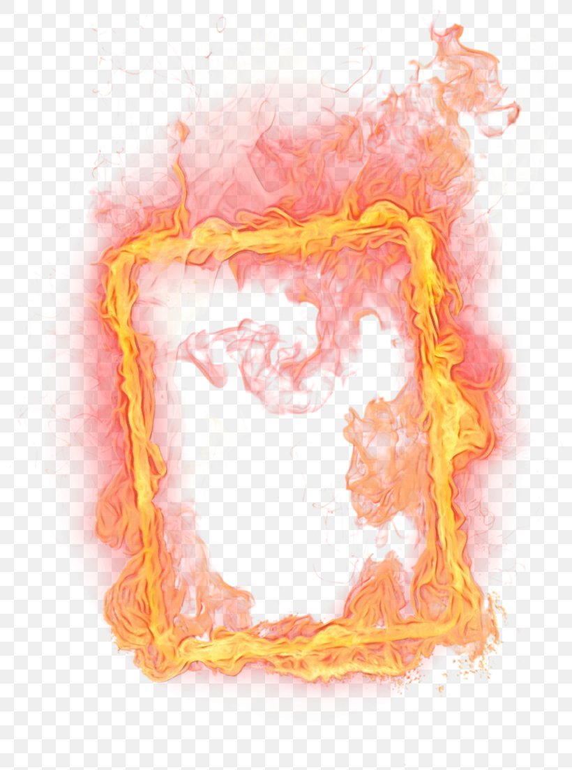 Picture Cartoon, PNG, 800x1104px, Picture Frames, Fire, Flame, Orange Download Free