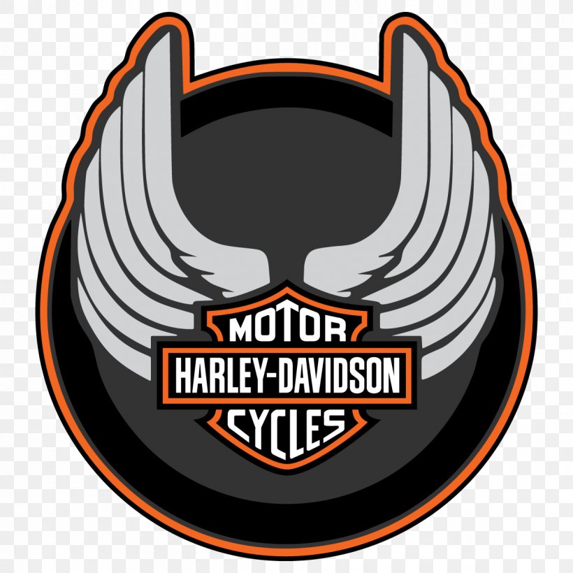 Harley-Davidson Motorcycle Logo, PNG, 1200x1200px, Harleydavidson, Brand, Decal, Drawing, Emblem Download Free