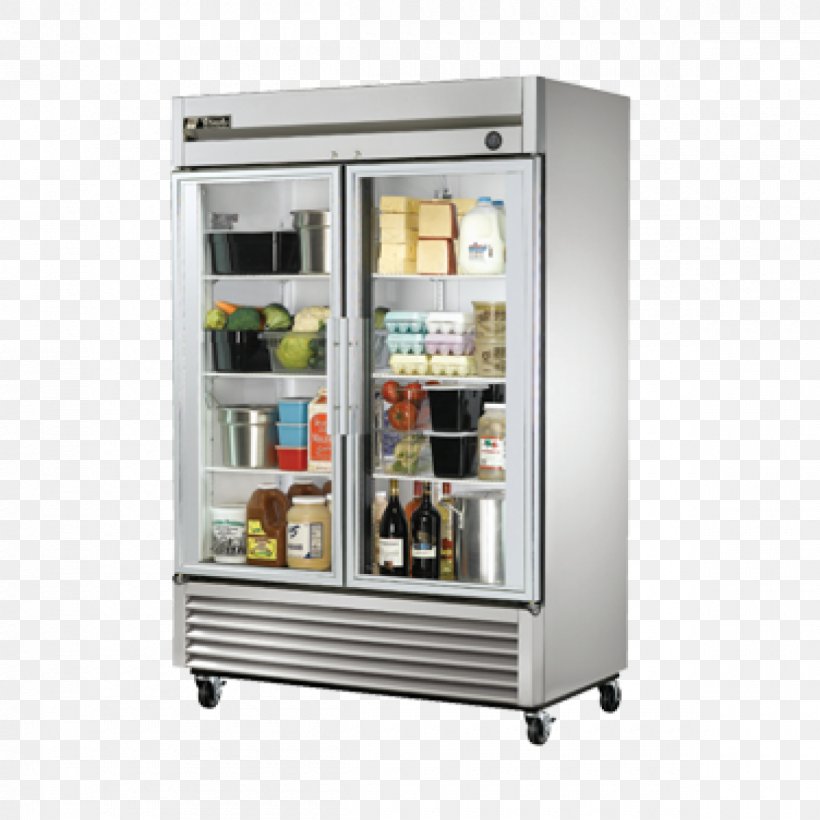 True T-49G-HC~FGD01 Refrigerator Sliding Glass Door True TS-23G, PNG, 1200x1200px, Refrigerator, Coil, Display Case, Door, Freezers Download Free