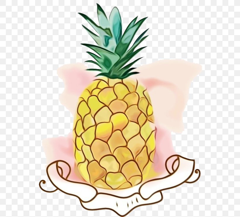 Pineapple, PNG, 650x742px, Watercolor, Ananas, Food, Fruit, Natural Foods Download Free