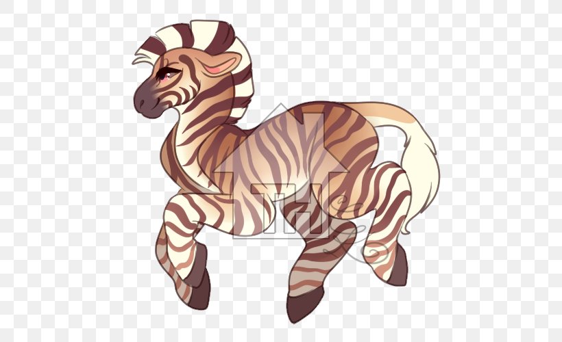 Quagga Cat Zebra Clip Art, PNG, 500x500px, Quagga, Animal, Animal Figure, Big Cat, Big Cats Download Free