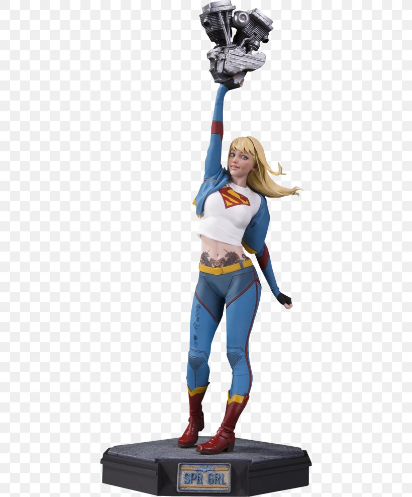 Supergirl Batman Kara Zor-El Batgirl Statue, PNG, 480x988px, Supergirl, Action Figure, Batgirl, Batman, Batman Black And White Download Free