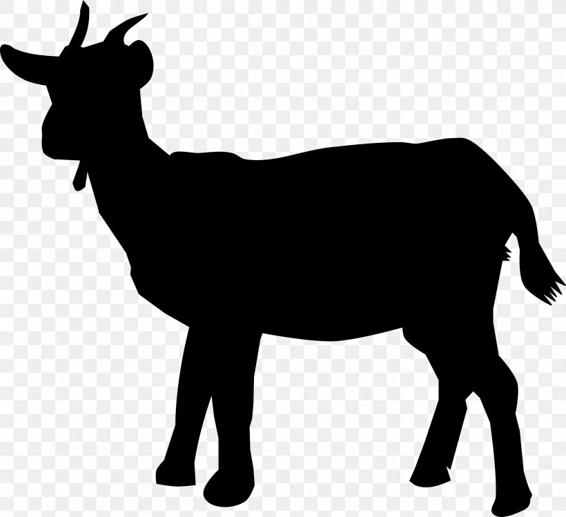 Boer Goat Black Bengal Goat Clip Art, PNG, 2400x2193px, Boer Goat, Antelope, Antler, Black And White, Black Bengal Goat Download Free