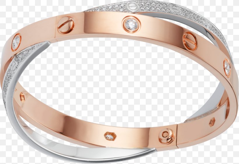 Cartier Love Bracelet Jewellery Diamond, PNG, 1024x705px, Cartier, Bangle, Body Jewelry, Bracelet, Brilliant Download Free