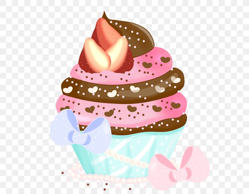 Cupcake Frosting & Icing American Muffins Drawing, PNG, 582x640px, Watercolor, Cartoon, Flower, Frame, Heart Download Free