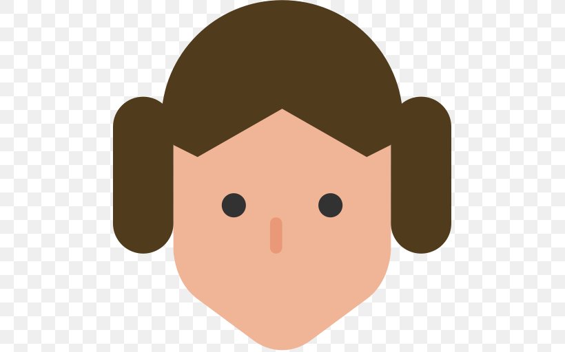 Leia Organa Luke Skywalker Han Solo Obi-Wan Kenobi Palpatine, PNG, 491x512px, Leia Organa, Carrie Fisher, Cartoon, Cheek, Ear Download Free