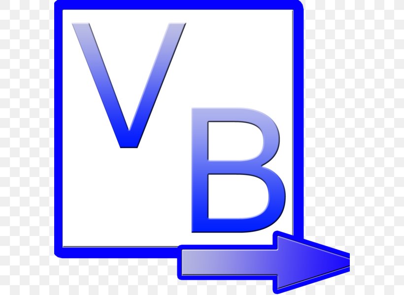 Visual Basic .NET Microsoft Visual Studio Computer Programming, PNG, 600x600px, Visual Basic, Area, Basic, Blue, Brand Download Free