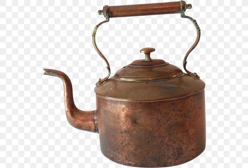 Kettle Teapot 1800s Copper, PNG, 556x556px, Kettle, Antique, Brass, Cookware, Cookware Accessory Download Free