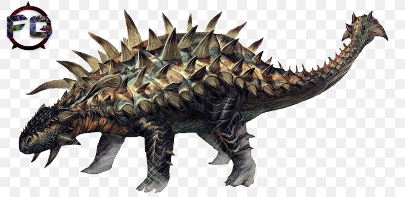 Ankylosaurus ARK: Survival Evolved Tyrannosaurus Oviraptor Gallimimus, PNG, 800x400px, Ankylosaurus, Animal Figure, Ark Survival Evolved, Armour, Carbonemys Download Free