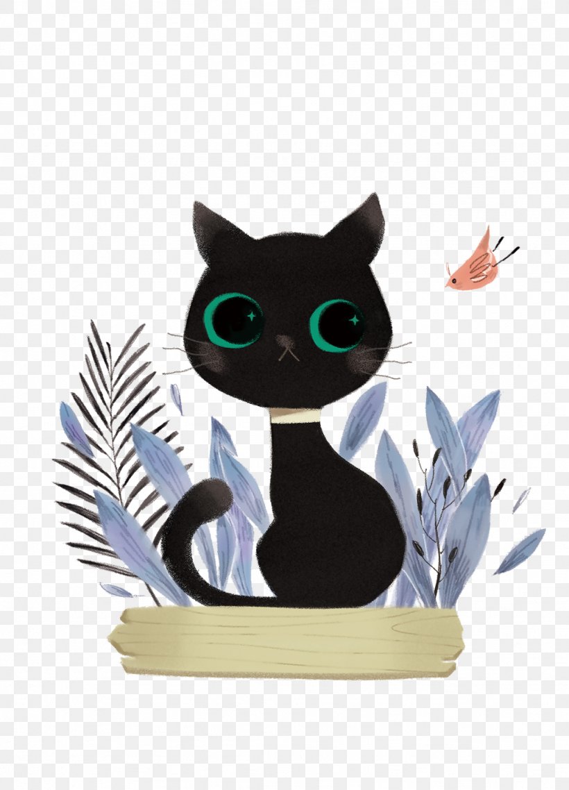 Cat Pet Necklace Image Design, PNG, 1024x1422px, Cat, Animal, Art, Black Cat, Carnivoran Download Free