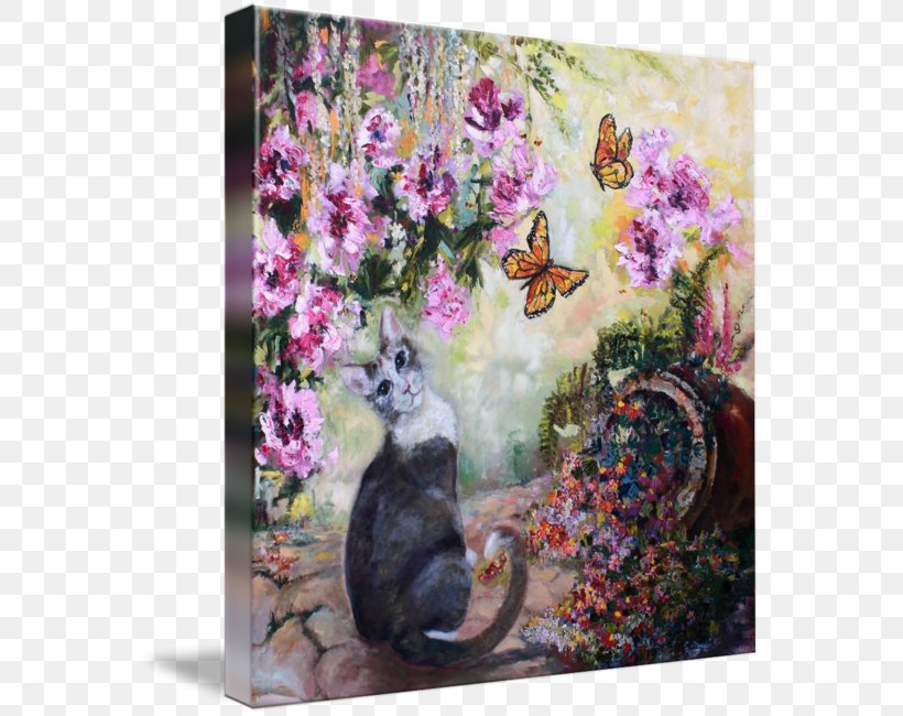 Painting Canvas Print Cottage Garden Acrylic Paint Art, PNG, 566x650px, Painting, Acrylic Paint, Art, Artwork, Canvas Download Free