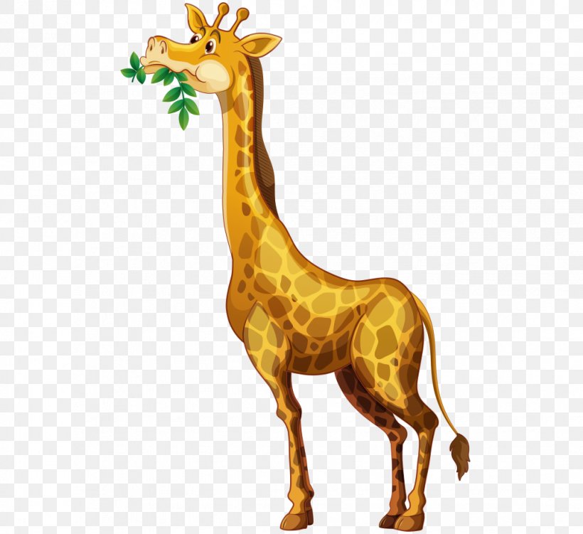 Giraffe Eating Royalty-free Illustration, PNG, 1019x934px, Giraffe, Cartoon, Deer, Drawing, Eating Download Free