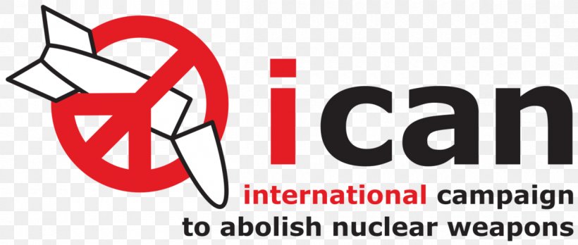 2017 Nobel Peace Prize International Campaign To Abolish Nuclear Weapons Organization Treaty On The Prohibition Of Nuclear Weapons, PNG, 1200x510px, Nuclear Weapon, Antinuclear Movement, Area, Brand, Civil Society Download Free