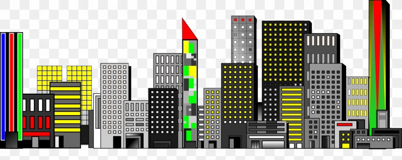 Clip Art, PNG, 2400x961px, Cartoon, Animation, Brand, Building, City Download Free
