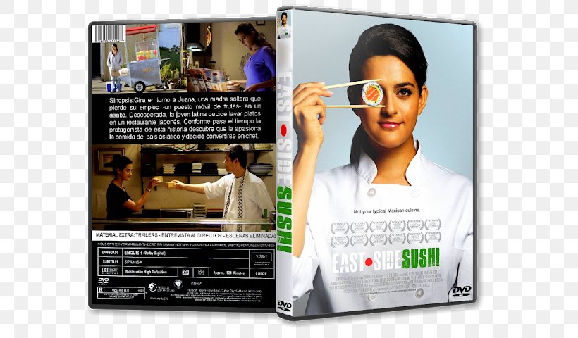 East Side Sushi Display Advertising Multimedia, PNG, 640x480px, Sushi, Advertising, Display Advertising, Dvd, Electronic Device Download Free