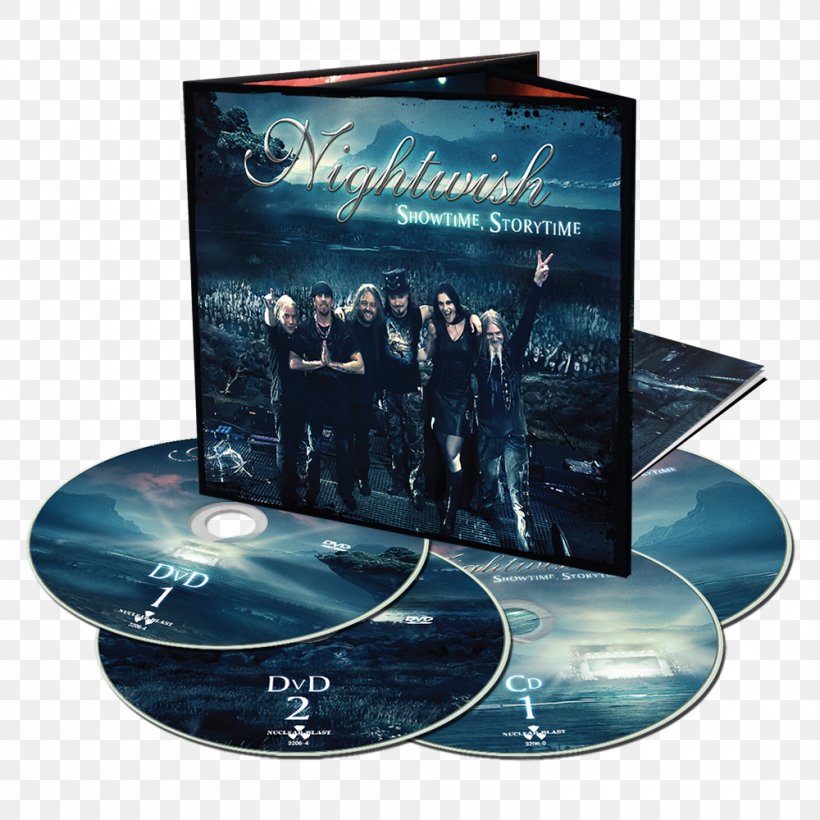 Nightwish Showtime, Storytime Ghost Love Score ProgPower USA Maturín, PNG, 1000x1000px, Nightwish, Brand, Dvd, Ghost Love Score, Kitee Download Free