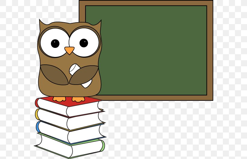 Owl Teacher Online Writing Lab Clip Art, PNG, 597x528px, Owl, Beak, Bird, Bird Of Prey, Classroom Download Free