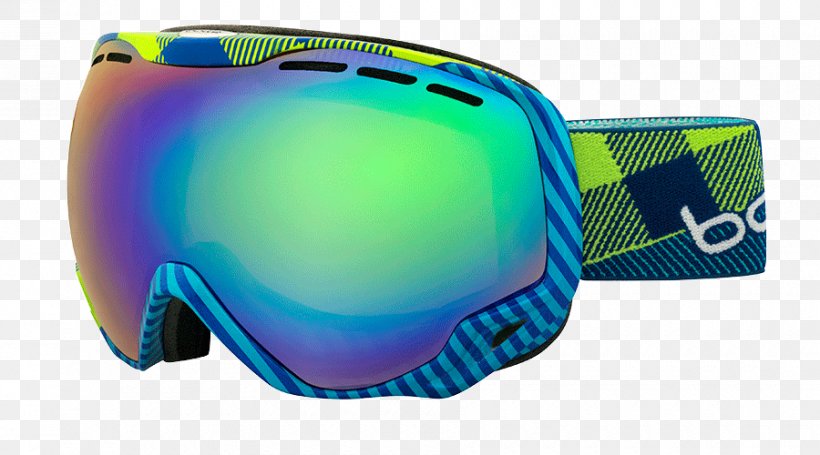 Goggles Blue Bolle Emperor Mask Skiing, PNG, 900x500px, Goggles, Aqua, Azure, Blue, Bluegreen Download Free