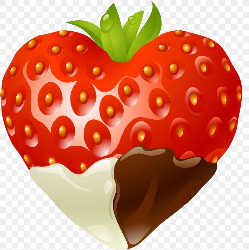 Strawberry Heart Chocolate Food, PNG, 4263x4279px, Strawberry, Berry, Chocolate, Chocolatecovered Fruit, Diet Food Download Free
