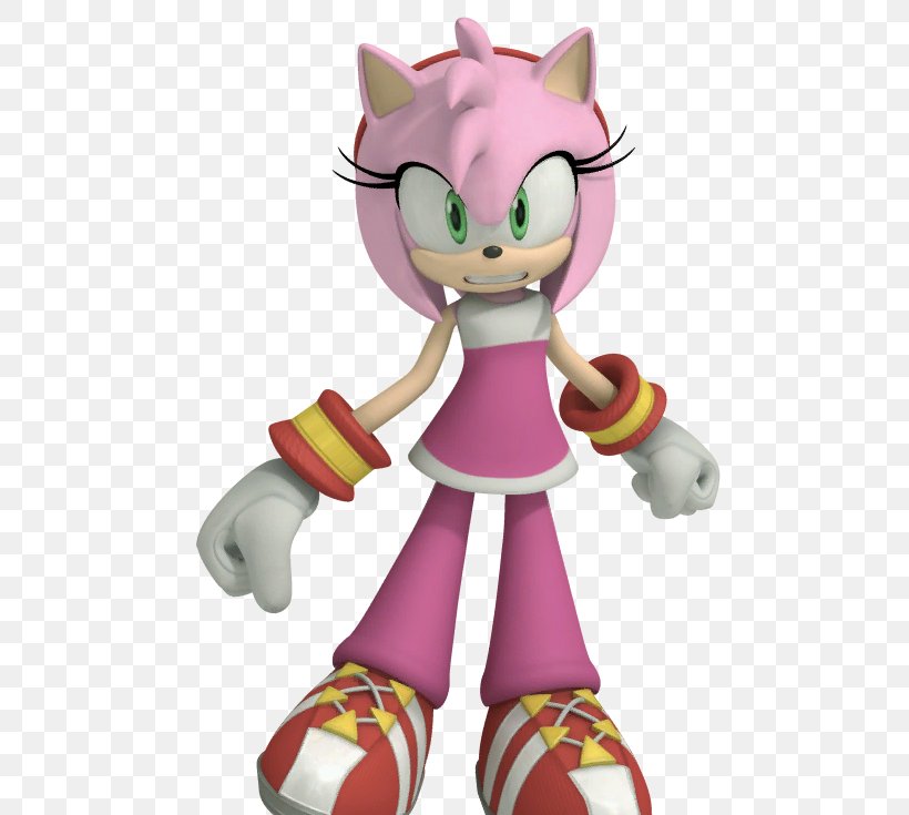 Sonic Free Riders Amy Rose Mario & Sonic At The Olympic Winter Games Sonic CD Sonic The Hedgehog, PNG, 538x735px, Sonic Free Riders, Action Figure, Amy Rose, Cartoon, Fictional Character Download Free