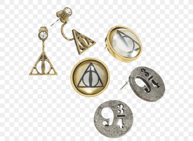 Earring Jewellery Clothing Harry Potter (Literary Series), PNG, 600x600px, Watercolor, Cartoon, Flower, Frame, Heart Download Free