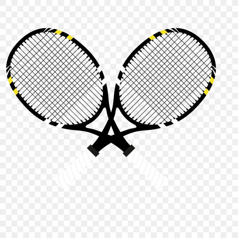 Tennis Racket Rakieta Tenisowa Euclidean Vector, PNG, 1000x1000px, Tennis, Area, Brand, Point, Racket Download Free