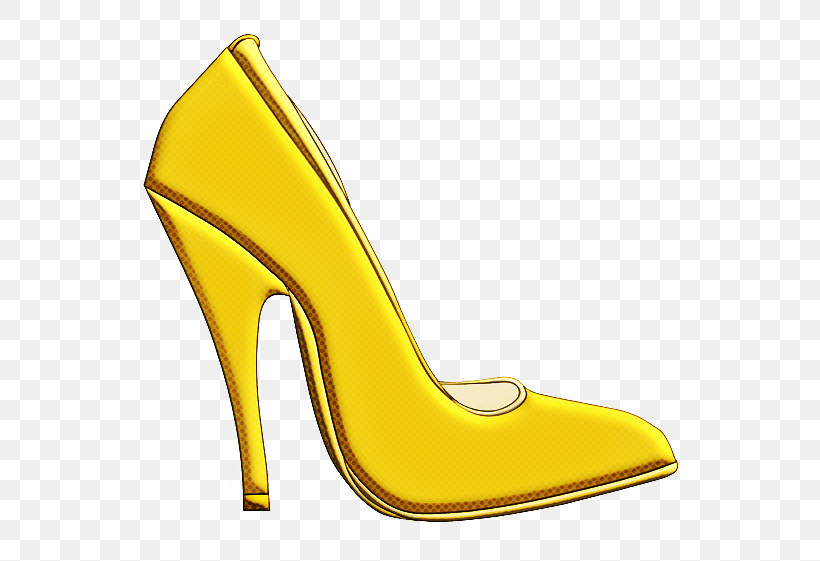 High Heels Footwear Yellow Basic Pump Court Shoe, PNG, 640x561px, High Heels, Basic Pump, Court Shoe, Footwear, Leather Download Free