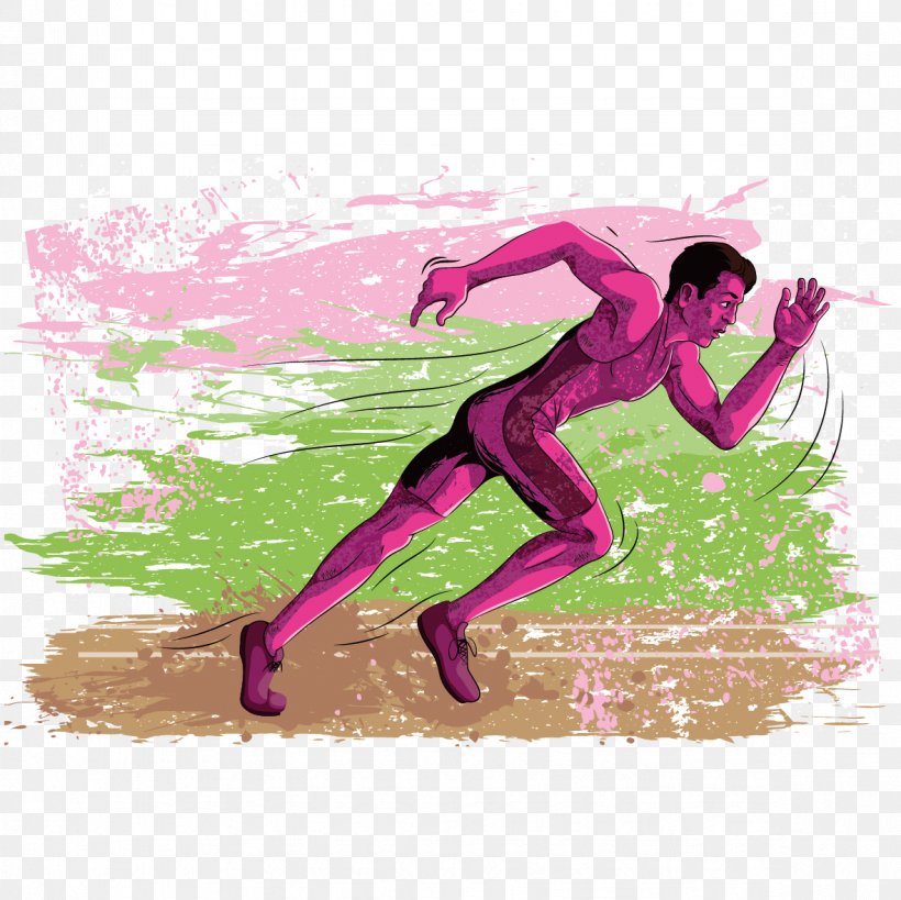 Running Illustration, PNG, 1181x1181px, Running, Art, Drawing, Fictional Character, Image File Formats Download Free