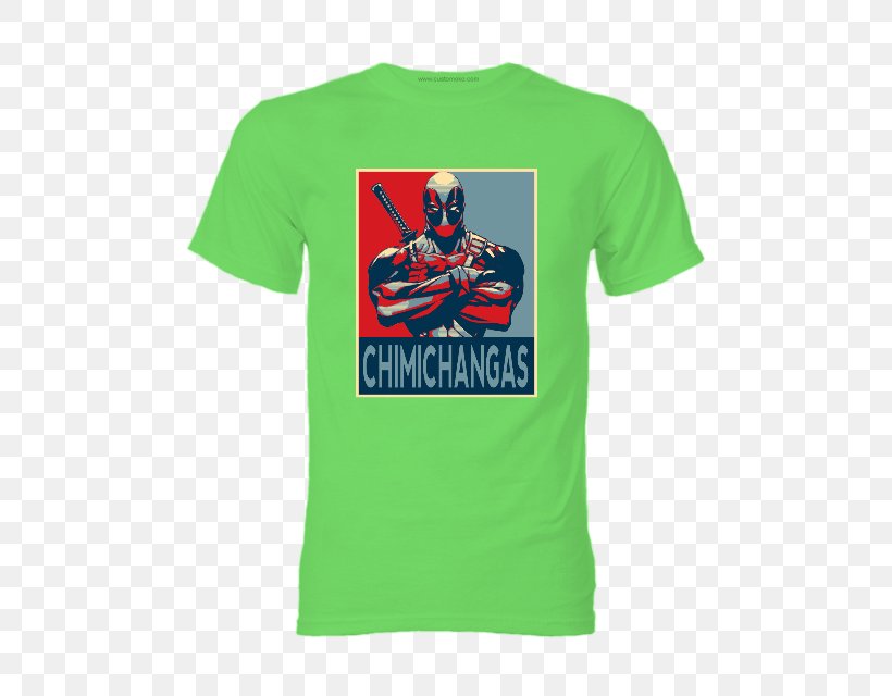 T-shirt Chimichanga Deadpool Bluza, PNG, 640x640px, Tshirt, Active Shirt, Bluza, Brand, Chimichanga Download Free