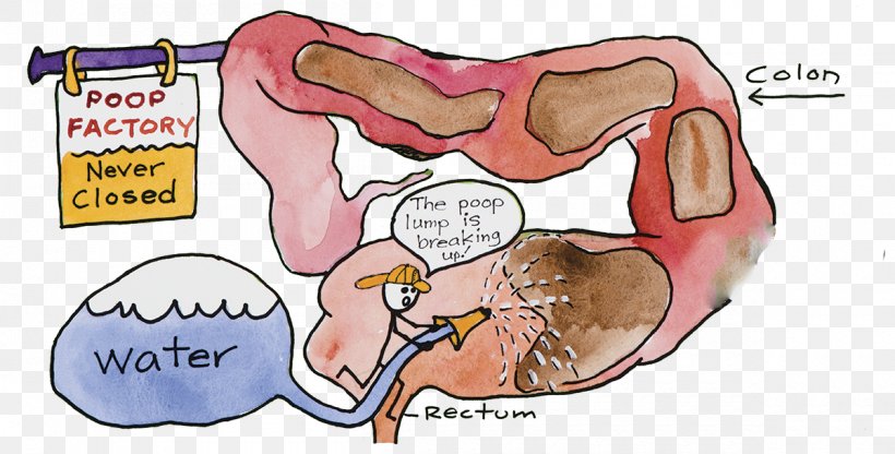 Colon Cleansing Detoxification Hydrotherapy Large Intestine Enema, PNG, 1200x609px, Watercolor, Cartoon, Flower, Frame, Heart Download Free