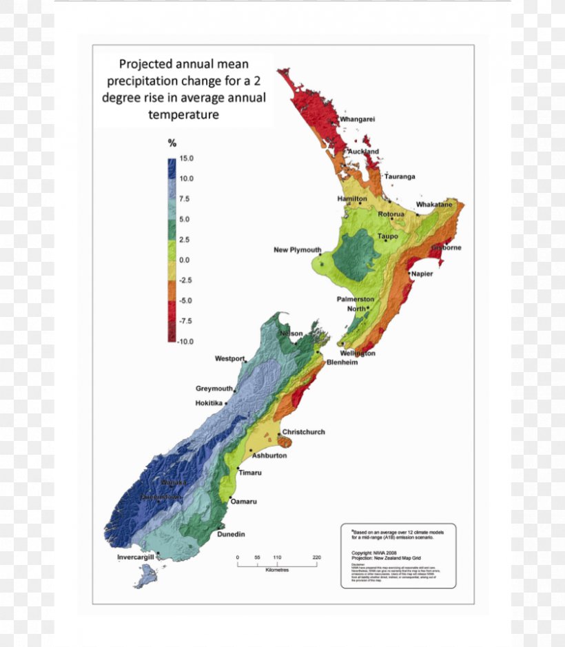 New Zealand Map Climate Change National Institute Of Water And Atmospheric Research, PNG, 839x961px, New Zealand, Area, Climate, Climate Change, Diagram Download Free