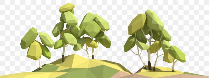 Low Poly Tree Leaf Plant Stem Flower, PNG, 1024x384px, Low Poly, Asset, Branch, Email, Email Address Download Free