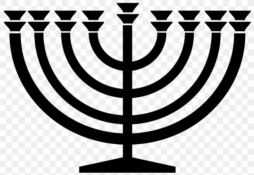 Menorah Jewish Symbolism Star Of David Judaism Religious Symbol, PNG, 1024x707px, Menorah, Black And White, Candle Holder, Jewish Holiday, Jewish People Download Free