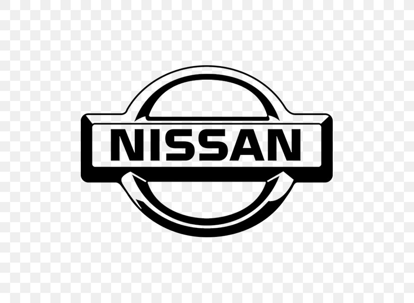 Nissan Violet Nissan Caravan Infiniti, PNG, 600x600px, Nissan, Area, Automotive Design, Black And White, Brand Download Free
