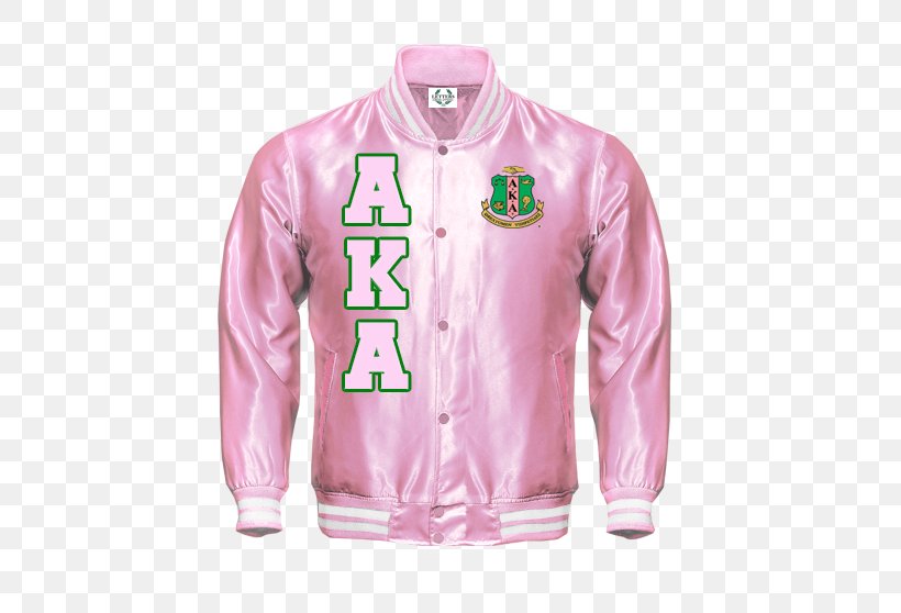 Jacket Alpha Kappa Alpha T-shirt Delta Sigma Theta Fraternities And Sororities, PNG, 558x558px, Jacket, Alpha Kappa Alpha, Clothing, Delta Sigma Theta, Flight Jacket Download Free