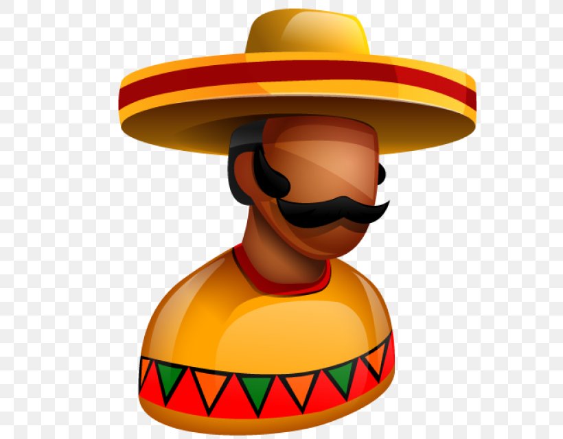 Mexican Cuisine Sombrero Avatar, PNG, 640x640px, Mexican Cuisine, Avatar, Cowboy Hat, Fashion Accessory, Hat Download Free