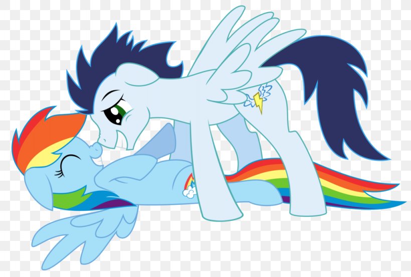 Rainbow Dash Soarin' Rarity Applejack Pony, PNG, 1024x690px, Watercolor, Cartoon, Flower, Frame, Heart Download Free