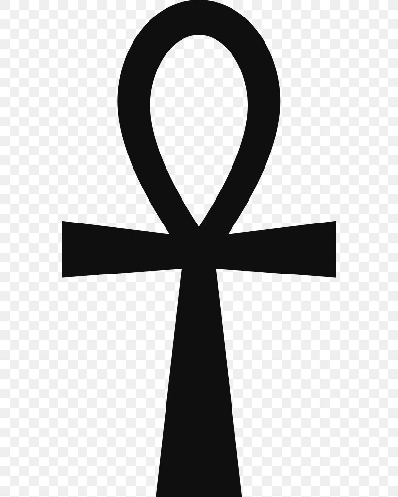 Ankh Ancient Egypt Egyptian Hieroglyphs, PNG, 566x1023px, Ankh, Ancient Egypt, Ancient Egyptian Deities, Black And White, Cross Download Free