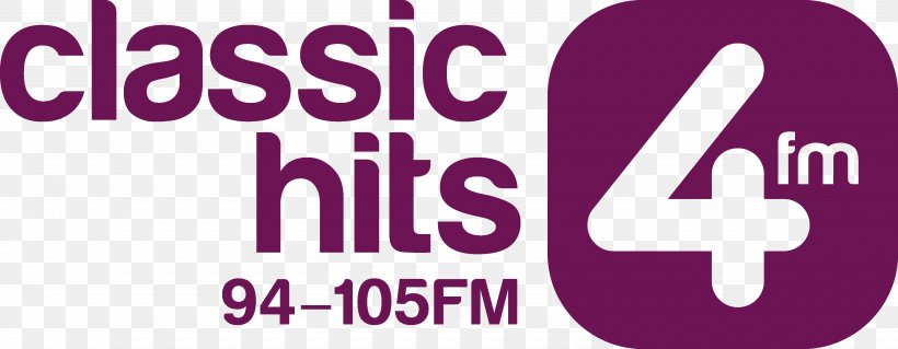 Classic Hits 4FM Limerick Dublin Galway Internet Radio, PNG, 3700x1443px, Limerick, Brand, Broadcasting, Dublin, Fm Broadcasting Download Free