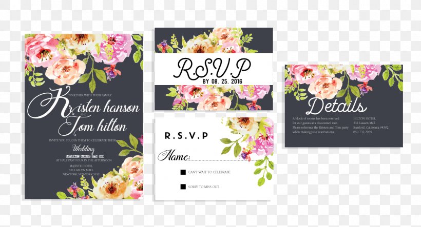 Floral Design Wedding Invitation Bride, PNG, 1283x694px, Floral Design, Advertising, Brand, Bride, Bridegroom Download Free