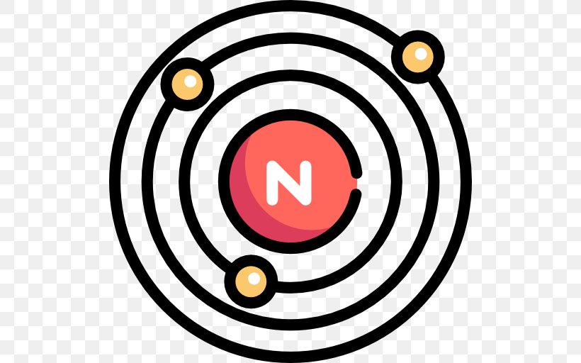 Nitrogen Atom Symbol, PNG, 512x512px, Atom, Area, Chemistry, Gratis, Symbol Download Free