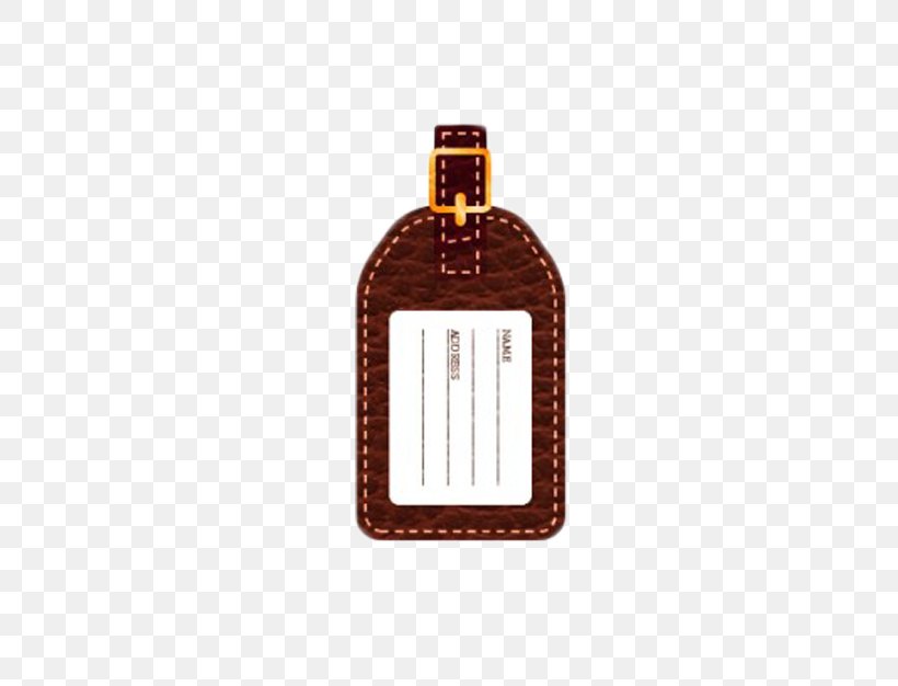 Suitcase Baggage Bag Tag, PNG, 626x626px, Suitcase, Bag Tag, Baggage, Bottle, Brown Download Free