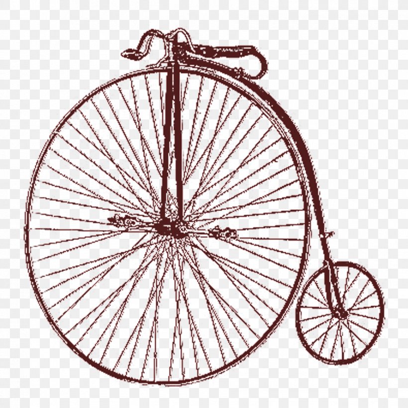Bicycle Wheels Clip Art Penny-farthing Bicycle Frames, PNG, 888x888px, Bicycle Wheels, Bicycle, Bicycle Accessory, Bicycle Drivetrain Part, Bicycle Frame Download Free