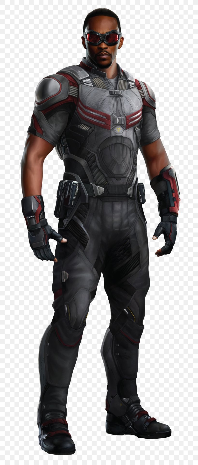 Anthony Mackie Falcon Avengers: Age Of Ultron Nick Fury Vision, PNG, 736x1920px, Anthony Mackie, Action Figure, Aggression, Armour, Avengers Age Of Ultron Download Free