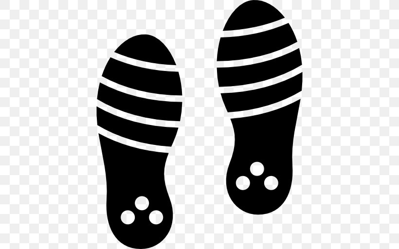 Shoe Sneakers Footprint Footwear Podeszwa, PNG, 512x512px, Shoe, Black, Black And White, Boot, Footprint Download Free