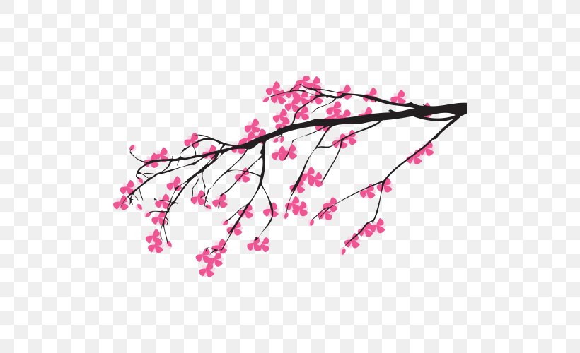 Cherry Blossom Clip Art, PNG, 500x500px, Cherry Blossom, Art, Blossom, Body Jewelry, Branch Download Free