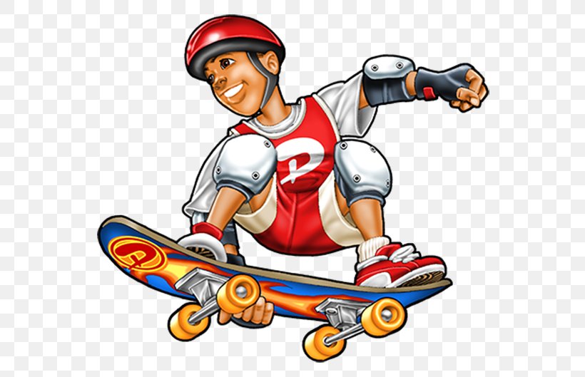Sport Skateboarding Child Kid On Skateboard Clip Art, PNG, 577x529px, Sport, Baseball Equipment, Boy, Cartoon, Child Download Free