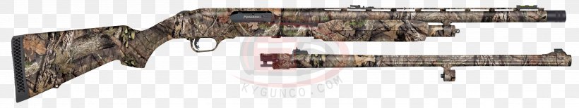 Trigger Gun Barrel Firearm Shotgun Mossberg 500, PNG, 3495x659px, Watercolor, Cartoon, Flower, Frame, Heart Download Free