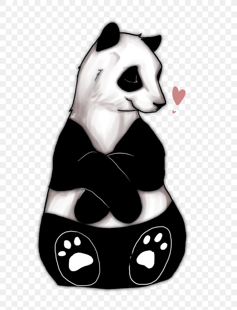Cat Giant Panda Character Fiction White, PNG, 746x1071px, Cat, Ailuropoda, Black And White, Carnivoran, Character Download Free