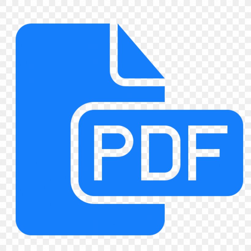 PDF Computer File Application Software, PNG, 1024x1024px, Pdf, Area, Blue, Brand, Computer Program Download Free